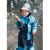 Playshoes - Regenpak - Blauw/Donkerblauw - Kinderen