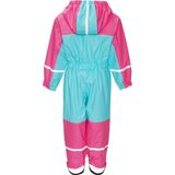 Playshoes - Uniseks Kinderen - Regenpak - Turquoise - Waterdicht met Fleece Binnenvoering