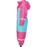 Playshoes - Uniseks Kinderen - Regenpak - Turquoise - Waterdicht met Fleece Binnenvoering