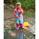 Playshoes - Uniseks Kinderen - Regenpak - Turquoise - Waterdicht met Fleece Binnenvoering