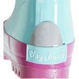 Playshoes - Regenlaarzen - Turquoise - Natuurlijk Rubber - Waterdicht