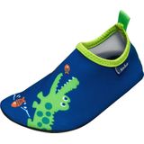 Playshoes Uniseks zwemslippers voor kinderen, blote voeten, aqua-schoenen, marineblauw, 22/23 EU