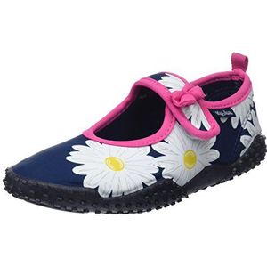 Playshoes Aquasportschoenen met uv-bescherming, madeliefjes, schoenen voor zwembad en strand, uniseks, kinderen, marineblauw 11