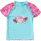 Playshoes UV zwemsetje Kinderen Flamingo - Aqua/Roze - Maat 74/80