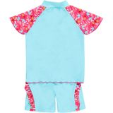 Playshoes UV zwemsetje Kinderen Flamingo - Aqua/Roze - Maat 86/92