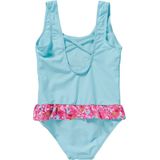 Playshoes - Flamingo - UV Badpak - Aquablauw/Roze - Sneldrogend Materiaal - UV-Beschermingsfactor 50+