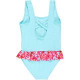Playshoes - Flamingo - UV Badpak - Aquablauw/Roze - Sneldrogend Materiaal - UV-Beschermingsfactor 50+