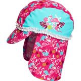 Playshoes UV zonnepet Kinderen Flamingo - Aquablauw/Roze - Maat 51cm