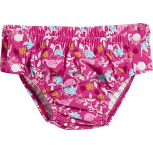 Playshoes Baby UV-bescherming luierbroek flamingo om te knopen zwemluier, turquoise (turquoise 15), 74/80