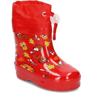 Regenlaarzen - Imitatieleder - Gevoerd - Profielzolen - Waterdicht