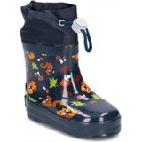 Playshoes - Laarzen - Blauw - Natuurrubber - Bosdieren Motief