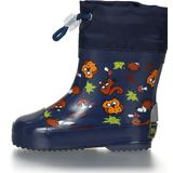 Playshoes - Laarzen - Blauw - Natuurrubber - Bosdieren Motief