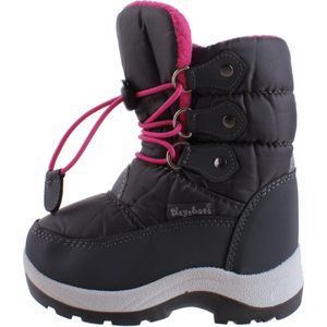 Playshoes - Winterlaarzen voor kinderen met veters - Roze - maat 28-29EU