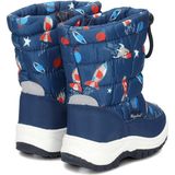 Snowboots - Weltraum - Zwart - Warm Gevoerd - Profielzolen - Ritssluiting