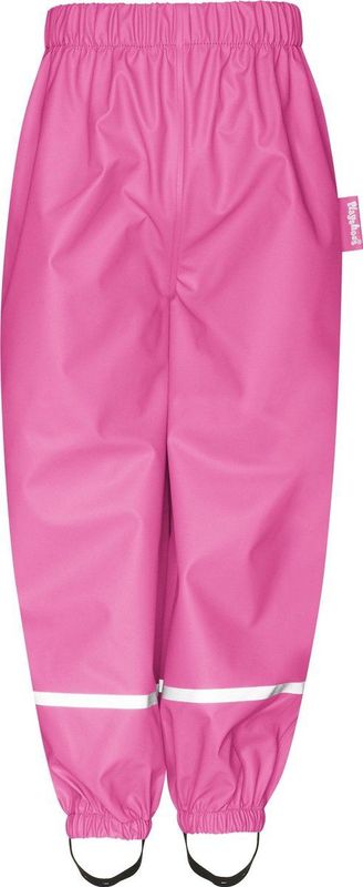 Playshoes Regenbroek voor kinderen, overtrekbroek voor jongens, wind- en waterdicht, broek met tailleband, roze (pink 18), 80 cm