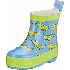 Playshoes Korte Regenlaarzen Krokodillen Blauw/groen Maat 27