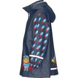 Playshoes Regenjas De muis Ruimte Unisex Kinderregenjas, blauw (blauw 7)