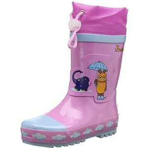 Playshoes Unisex kinderen rubberlaarzen muis & olifant, roze, 30/31 EU