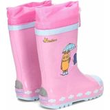 Playshoes - Regenlaarzen voor kinderen - Muis olifant - Roze