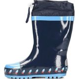 Playshoes - Regenlaarzen voor kinderen - Ruimte muis - Marineblauw