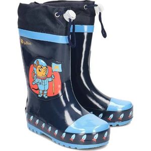 Playshoes - Regenlaarzen voor kinderen - Ruimte muis - Marineblauw