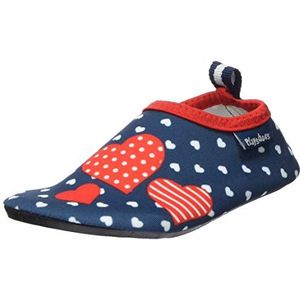 Playshoes - UV-waterschoenen - Donkerblauw - Hartjes - Meisjes
