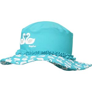 Playshoes Zonnehoed voor meisjes, uv-bescherming, 15 - turquoise, 55, 15, turquoise