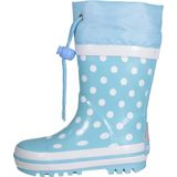 Playshoes - Regenlaarsje Stippen - Turquoise