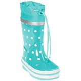 Playshoes - Regenlaarsje Stippen - Turquoise