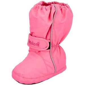 Playshoes Unisex Kids Warm Voering Thermo Snow Bootie Winterlaarzen, Roze Roze 18, 2.5 UK Child