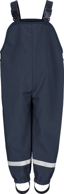 Playshoes - Softshell Broek - Donkerblauw - Ademend - Wind- en Waterafstotend - Verstelbare Bretels