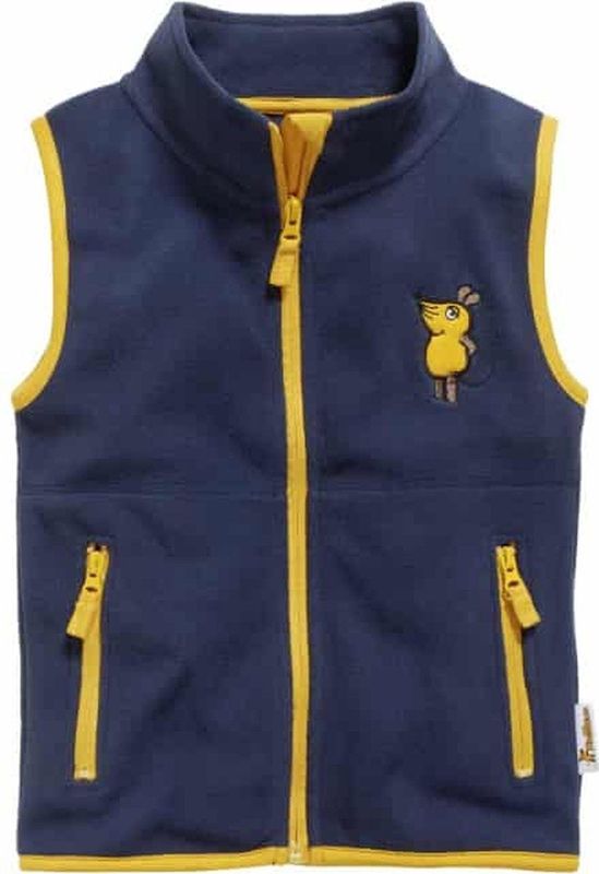 Playshoes Bodywarmer Fleece Muis Junior Navy Maat 80