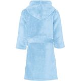 Playshoes - Fleece badjas met capuchon - Lichtblauw - maat 86-92cm
