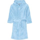 Playshoes - Fleece badjas met capuchon - Lichtblauw - maat 86-92cm