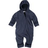 Playshoes - Unisex Baby Fleece Overall - Blauw - Oeko-Tex Standard 100
