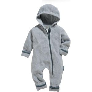 Playshoes - Fleece Overall - Grijs - Unisex - 68 cm