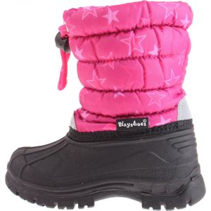 Playshoes - Winterlaarzen - Roze - Waterafstotend - Met Trekkoord