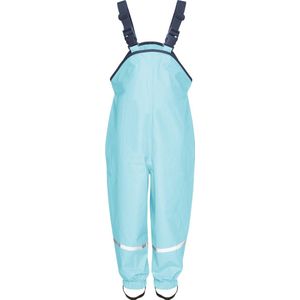 Playshoes - Regenbroek met bretels voor kinderen - Turquoise