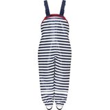 Playshoes Regenbroek voor jongens, maritieme regenbroek, blauw (marine/wit 171)., 86 cm