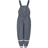 Playshoes Unisex regenbroek voor kinderen met stippen regenbroek, blauw (marine 11), 80 cm
