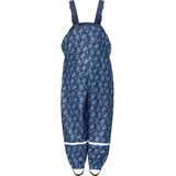 Playshoes - Regentuinbroek voor kinderen - Bouwplaats - Donkerblauw - maat 80cm