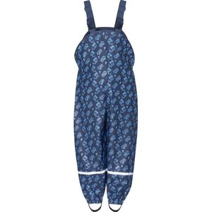 Playshoes - Regentuinbroek voor kinderen - Bouwplaats - Donkerblauw - maat 80cm