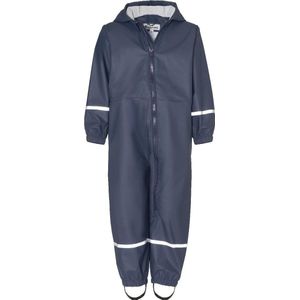 Playshoes - Waterdichte Regenoverall - Blauw - 92 cm - Met Reflectoren