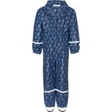 Playshoes - Regenbroek - Blauw - Bouwplaats - 74 cm