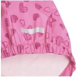 Playshoes Regenoverall voor meisjes, hartjes, allover regenbroek, roze (pink 18), 86 cm