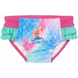 Playshoes UV-bescherming meisjes luierbroek zeemeermin zwemluier, roze, 74/80 cm