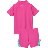 Playshoes Zwempak Zeemeermin Uv-werend Roze 2-delig Mt 74/80