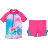 Playshoes Zwempak Zeemeermin Uv-werend Roze 2-delig Mt 74/80