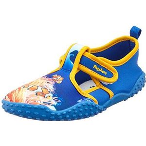 Playshoes Unisex kinderen UV-bescherming badschoenen onderwaterwereld aqua schoenen, blauw 7, 22/23 EU