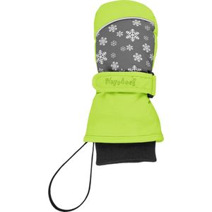 Playshoes Uniseks kinderwanten warme winterhandschoenen met klittenbandsluiting, groen (29), 3